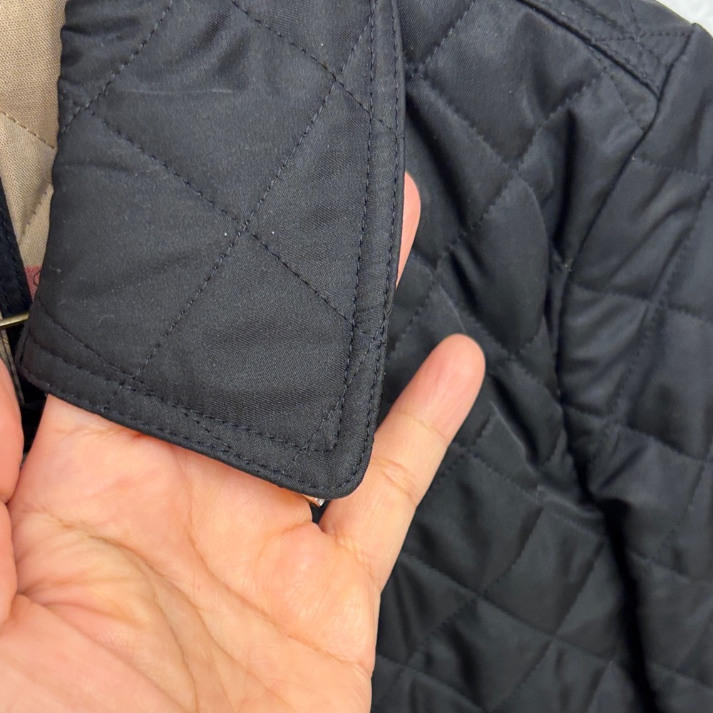💝 🍀 Burberry ❤️🍀 Black Quilted Jacket - Picture 12 of 15